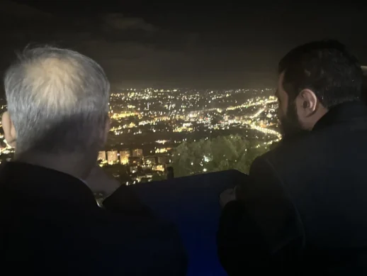 Hakan Fidan ve Colani, Şam Manzarasını Çay İçerek İzledi