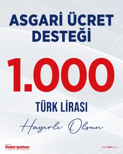 Bakan Vedat Işıkhan'dan İşverenlere Destek Müjdesi!