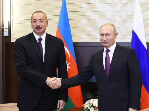 Putin, Aliyev ile Görüşerek Düşen Uçak İçin Özür Diledi!