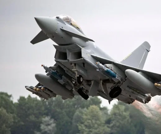 Türkiye'nin Satın Almak İstediği Eurofighter Savaş Uçakları, Ankara'ya İniş Yaptı!