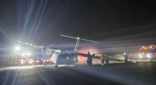 Air Canada Uçağı Pistten Çıkarak Alev Aldı: Faciadan Kıl Payı Dönüldü.