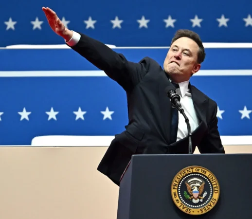 Elon Musk’ın Konuşmasının Ardından Verdiği Selam Sosyal Medyada Gündem Oldu!