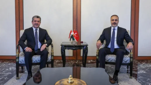 Hakan Fidan, Mesrur Barzani İle Bir Araya Geldi!