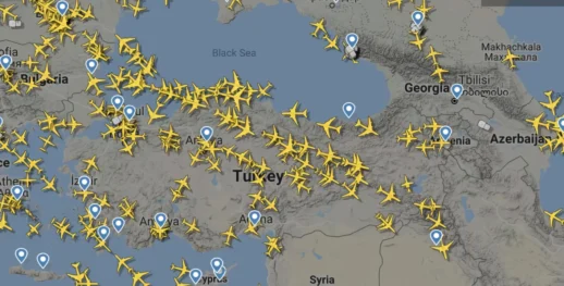Geçtiğimiz Yıl Türkiye Hava Sahasından Her 14 Saniyede Bir Uçak Geçti!
