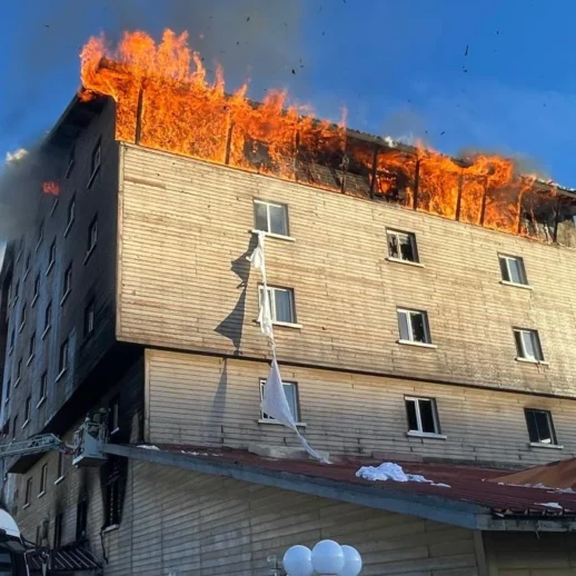 Bolu'daki Otel Yangınıyla İlgili Gözaltına Alınan 8 kişi, Savcılık İfadelerinin Ardından Tutuklama Talebiyle Sulh Ceza Hakimliğine Sevk Edildi!