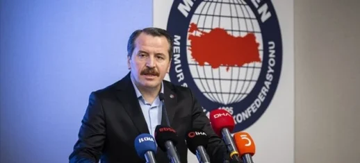 Memur-Sen Üyeleri Refah Payı İçin Hazine Bakanlığı Önünde Toplandı!